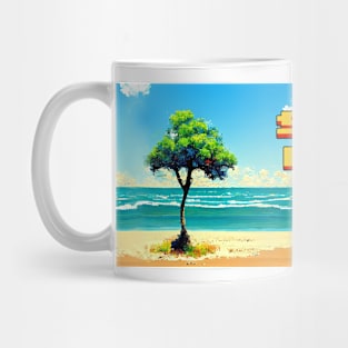 Santa Monica | 8 Bit | Retro | Vintage Mug